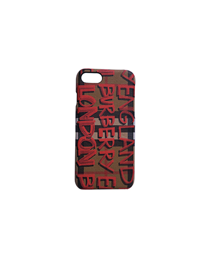 Burberry Vintage Graffiti IPhone 7 Case, front view